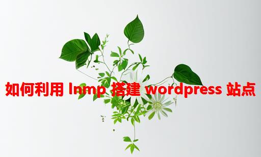 如何利用 LNMP 搭建 WordPress 站点